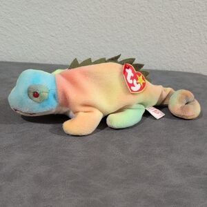 Vintage 1997 "Iggy" Iguana Beanie Baby